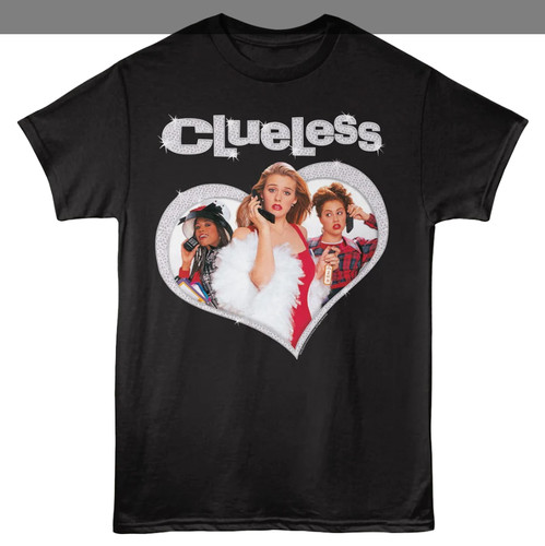 Diamond heart clueless - clueless, unisex